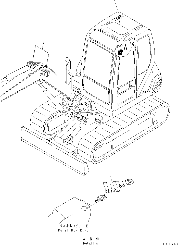 Excavators Komatsu / PC30-7 S/N 18001-UP(pc30-7r) / LAMP AND FUSE(#26423-)(510060 : Z0400-01A0)