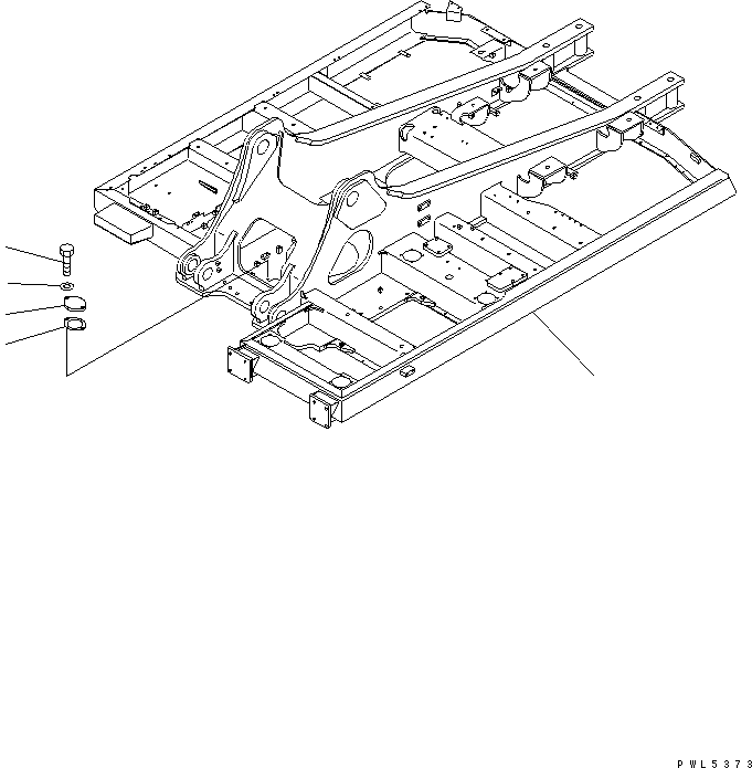 Komatsu parts book diagram for PC300-6Z S/N 30001-UP: REVOLVING FRAME (COLD WEATHER A SPEC.) (FOR ADDITIONAL PIPING) (F.O.P.S.)(#34063-)