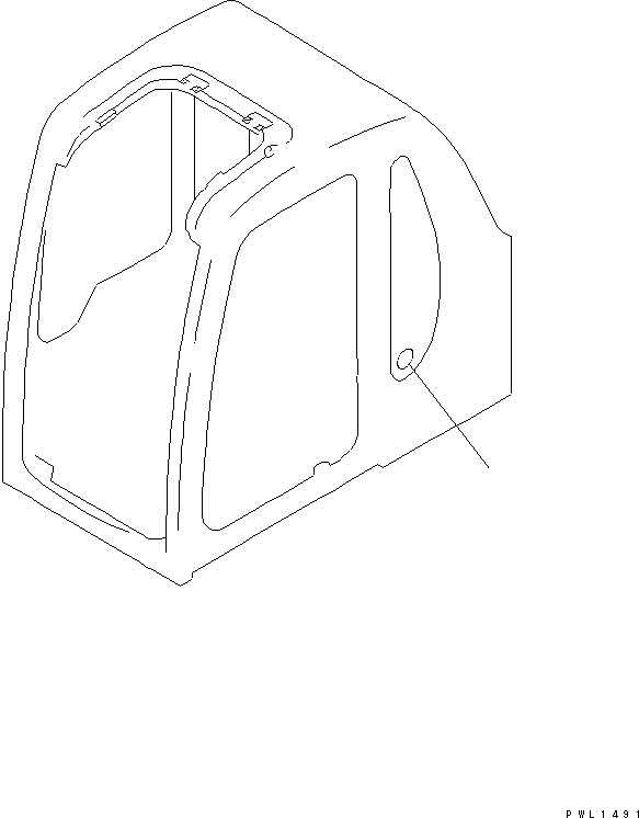 Komatsu parts book diagram for PC300-6Z S/N 30001-UP: PLATE (QUARRY MARK)(#33292-)