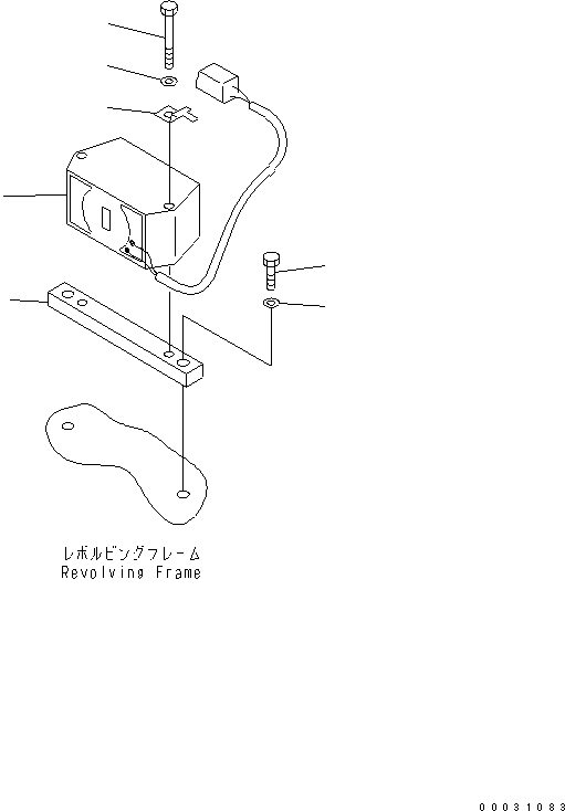 Excavators Komatsu / PC300-7 S/N 40001-UP (Rops Cab / Forestry Spec. (For KAL))(pc300-9c) / TRAVEL ALARM(#45001-46298)(120130 : E0420-01A0A)