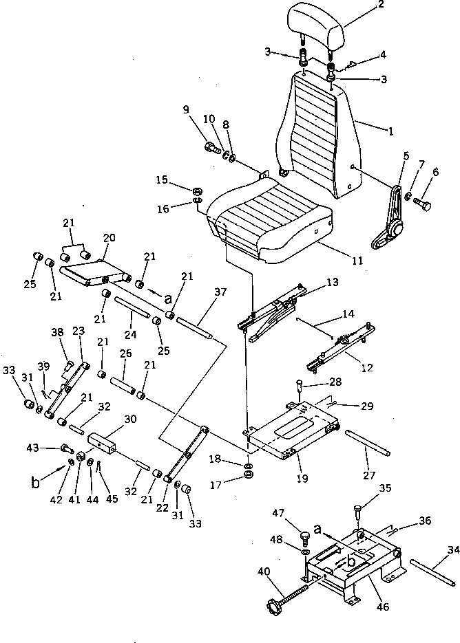 Excavators Komatsu / PC300LC-3 S/N 12001-UP(pc300l4r) / OPERATOR