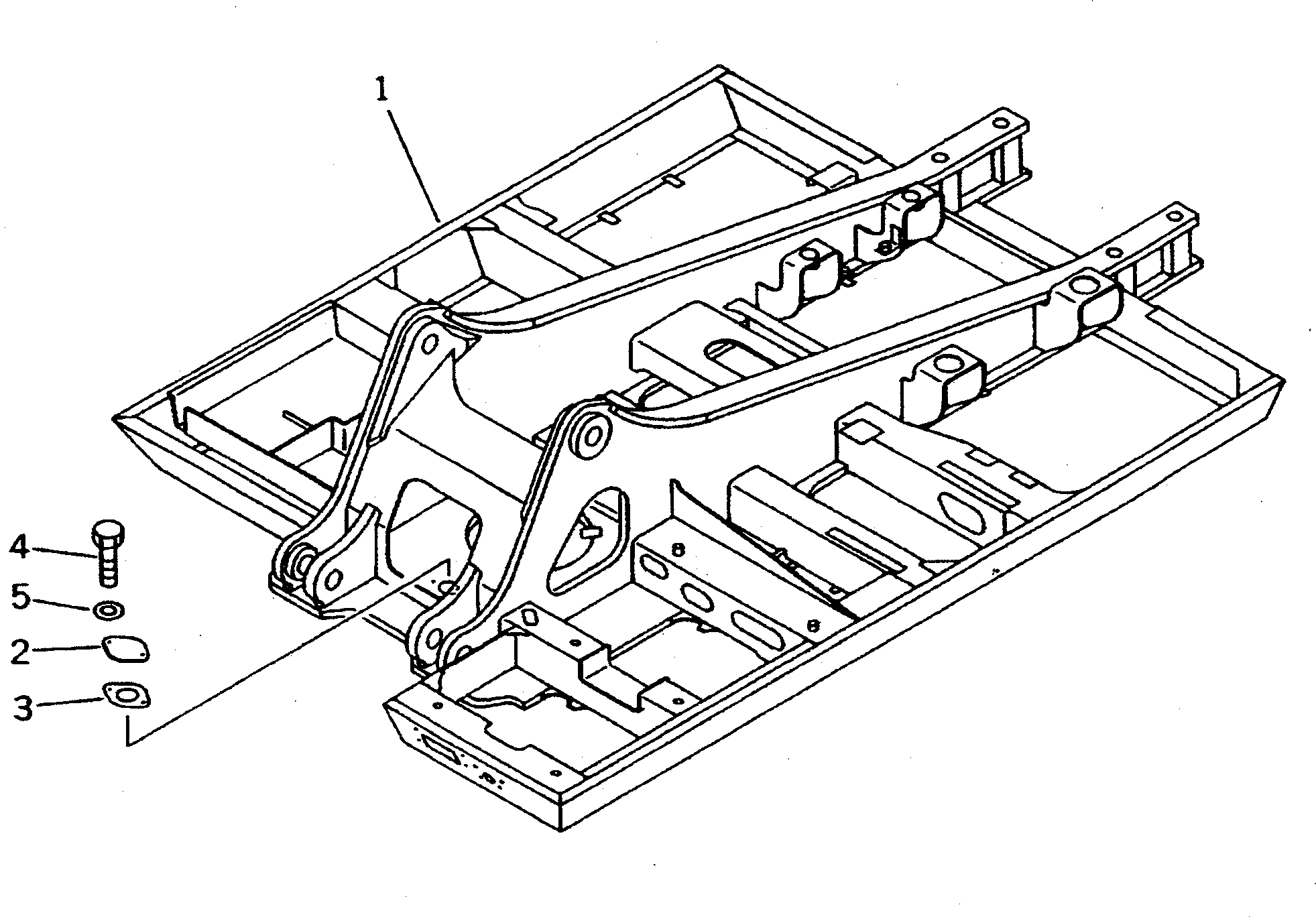 Komatsu parts book diagram for PC300LC-5K S/N K20001-UP: REVOLVING FRAME (SCANDINAVIAN SPEC.) (TBG SPEC.)
