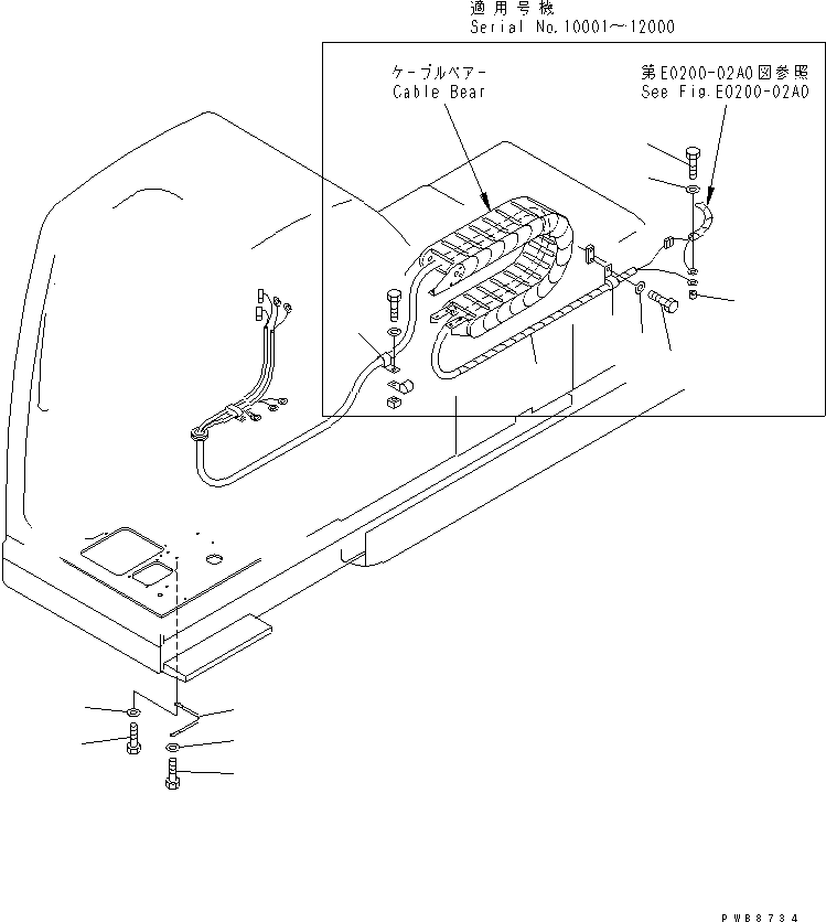 Excavators Komatsu / PC300SC-6 S/N 10001-UP(pc300scr) / WIRING (ADDITIONAL HARNESS) (PC300SC)(#10003-12000)(120200 : E0200-11A0A)
