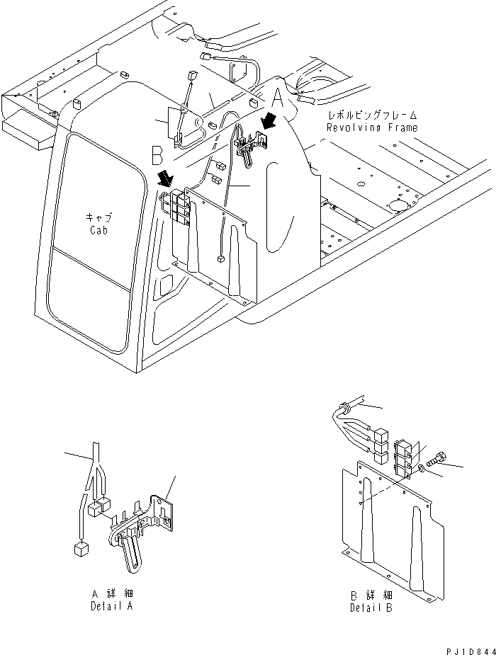 Excavators Komatsu / PC300SC-6 S/N 10001-UP(pc300scr) / WIRING (ELECTRONIC HARNESS)(#12003-)(120220 : E0200-12A1)