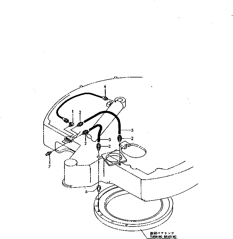 Excavators Komatsu / PC30FR-1 S/N 10001-UP(pc30fr-r) / REMOTE GREASING(150260 : 6801-67)