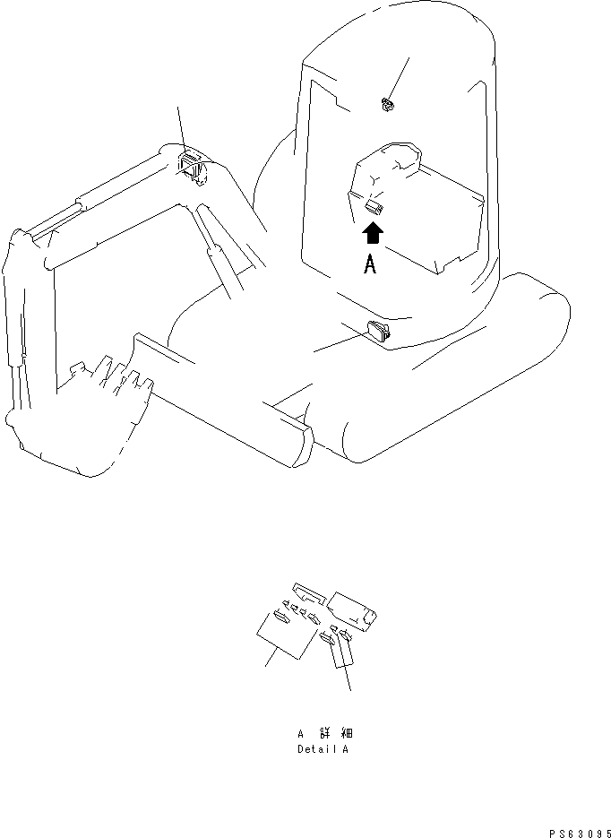 Excavators Komatsu / PC30FR-1 S/N 10001-UP(pc30fr-r) / LAMP AND FUSE(240080 : Z0400-01A0)