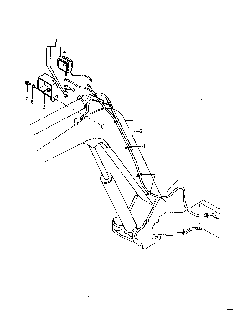 Excavators Komatsu / PC30FR-2 S/N 20001-UP(pc30fr0r) / WORK LAMP(120040 : E0310-01A0)
