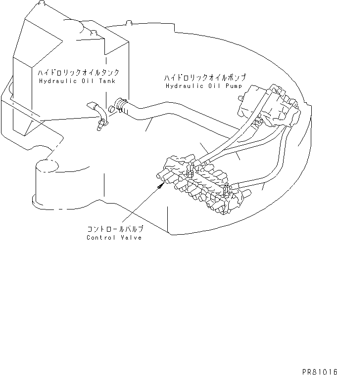 Excavators Komatsu / PC30FR-2 S/N 20001-UP(pc30fr0r) / PERIODICAL REPLACEMENT CRITICAL PARTS (2/3) (HYDRAULIC SUC.HOSE)(450040 : Z0200-02A0)