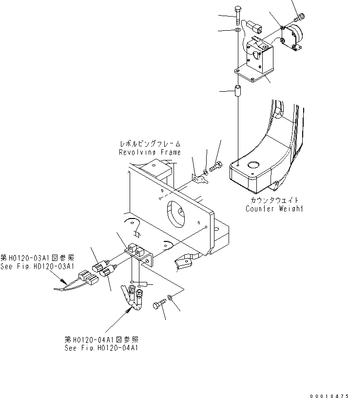 Excavators Komatsu / PC30MR-2 S/N 20001-UP (Canopy Spec.)(pc30mr0c) / TRAVEL ALARM (EXCEPT JAPAN)(120050 : E0420-01A1)