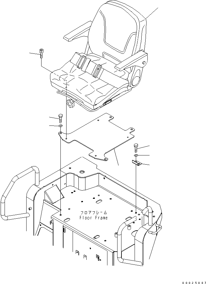 Excavators Komatsu / PC30MR-2 S/N 20001-UP (Canopy Spec.)(pc30mr0c) / OPERATOR