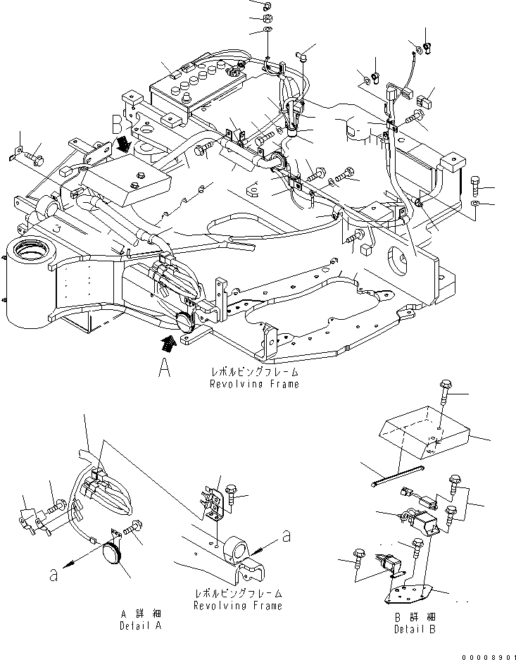 Excavators Komatsu / PC30MR-2-A S/N 20001-UP(pc30mr0r) / WIRING (CANOPY)(120020 : E0200-01A0)