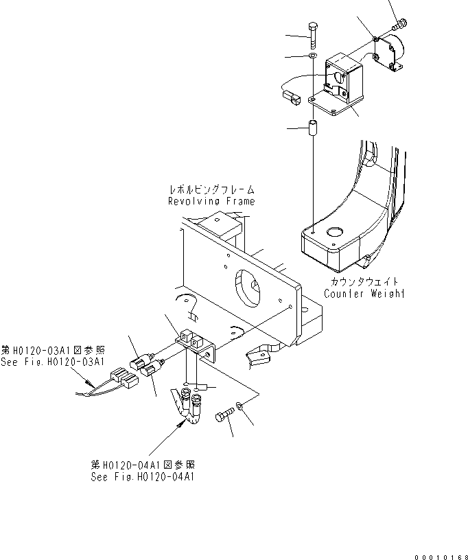 Excavators Komatsu / PC30MR-2-A S/N 20001-UP(pc30mr0r) / TRAVEL ALARM (FOR JAPAN)(120030 : E0420-01A0)