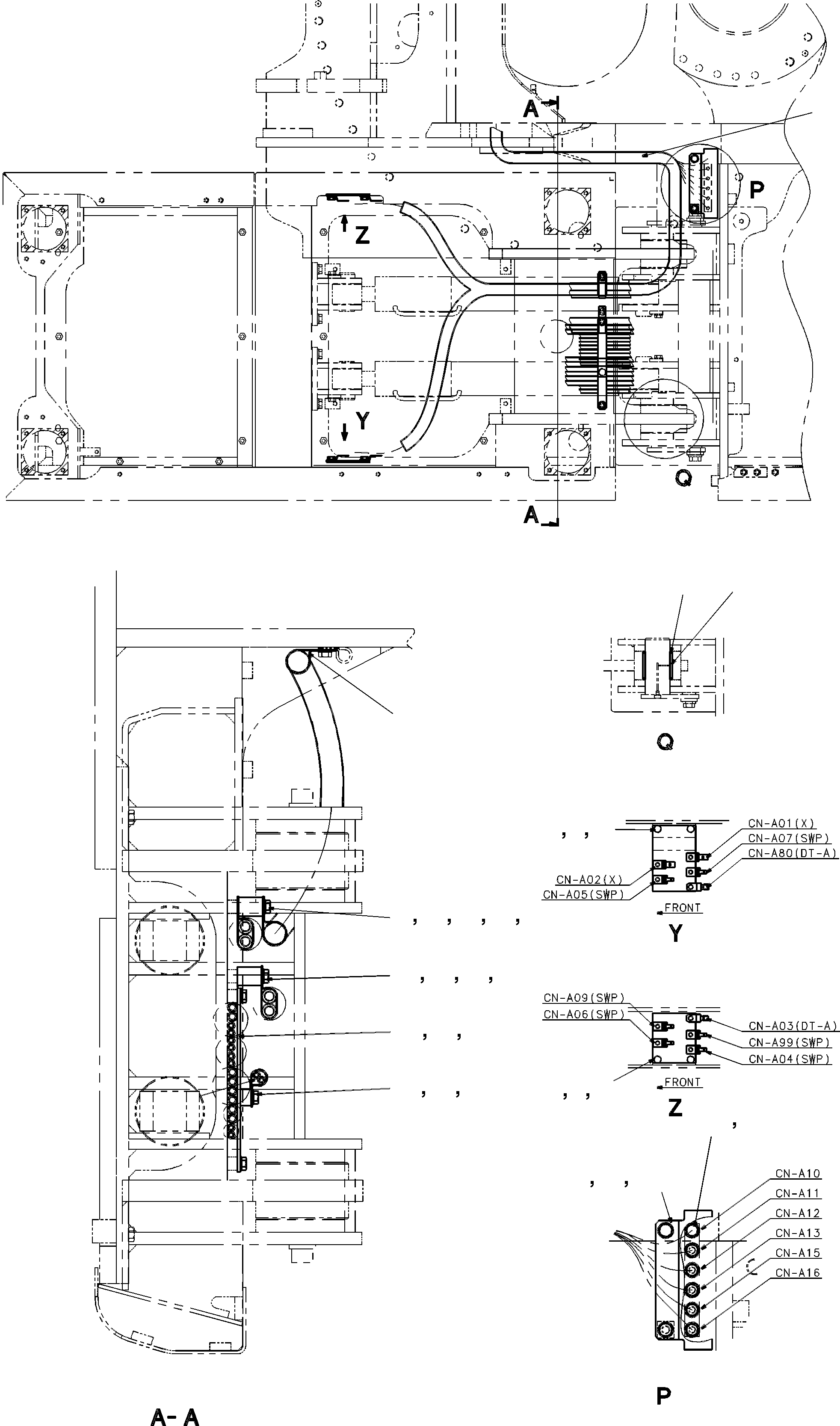 Excavators Komatsu / PC340LCD-7K-E0 HIGH REACH DEMOLITION S/N K45019-UP(pc340hr3) / OPERATOR