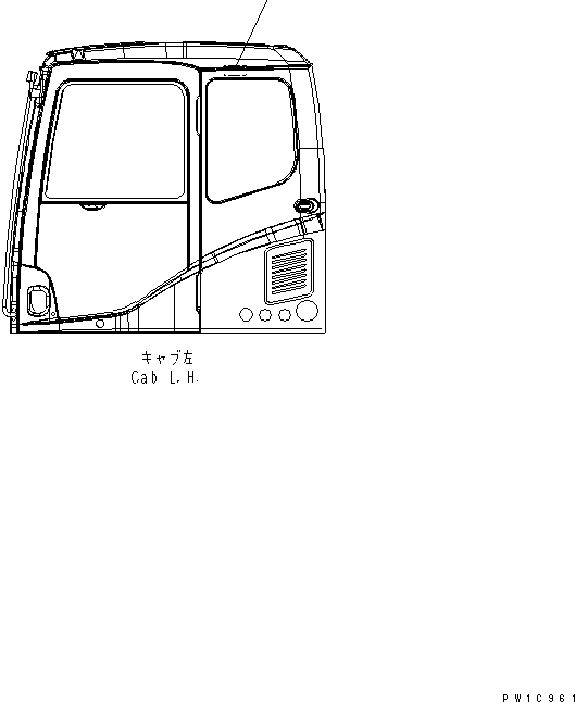 Excavators Komatsu / PC350LC-7-BA S/N 20001-UP(pc350l1r) / CAUTION PLATE(390080 : U0520-01A0)