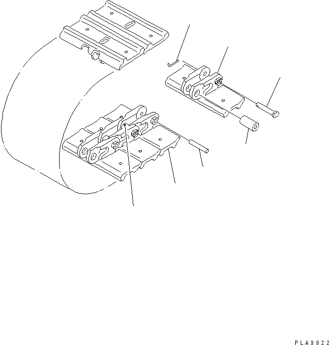 Excavators Komatsu / PC35MR-1 S/N 1001-UP(pc35mr-r) / TRACK SHOE (FOR CITY RAD)(330080 : R0500-01A3)