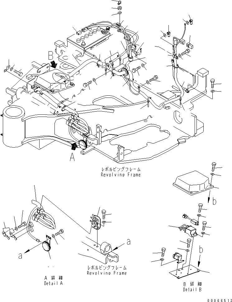 Excavators Komatsu / PC35MR-2 S/N 5001-UP (FOR CAB)(pc35mr4c) / WIRING (CANOPY)(#9242-)(120050 : E0200-01A0B)