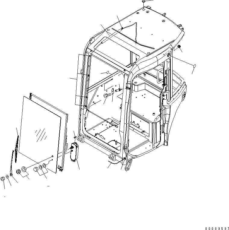 Excavators Komatsu / PC35MR-3 S/N 15001-16594 (For N.America, Cab spec.)(pc35mr6c) / OPERATOR