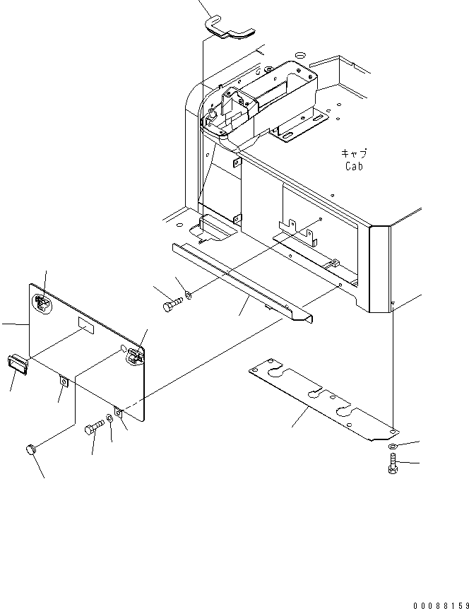 Excavators Komatsu / PC35MR-3 S/N 15001-16594 (For N.America, Cab spec.)(pc35mr6c) / OPERATOR