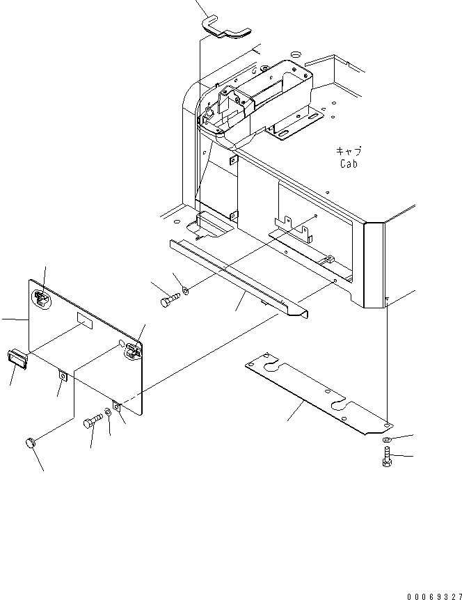 Excavators Komatsu / PC35MR-3 S/N 15001-16594 (For N.America, Cab spec.)(pc35mr6c) / OPERATOR
