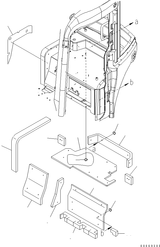 Excavators Komatsu / PC35MR-3 S/N 15001-16594 (For N.America, Cab spec.)(pc35mr6c) / OPERATOR