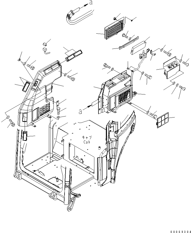 Excavators Komatsu / PC35MR-3 S/N 15001-16594 (For N.America, Cab spec.)(pc35mr6c) / OPERATOR