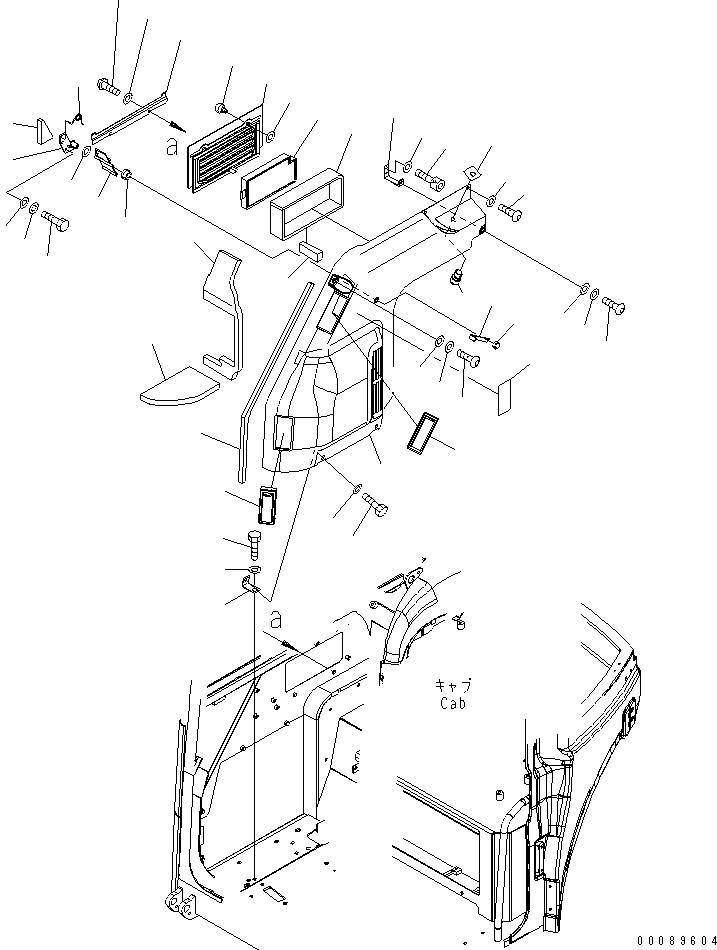 Excavators Komatsu / PC35MR-3 S/N 15001-16594 (For N.America, Cab spec.)(pc35mr6c) / OPERATOR