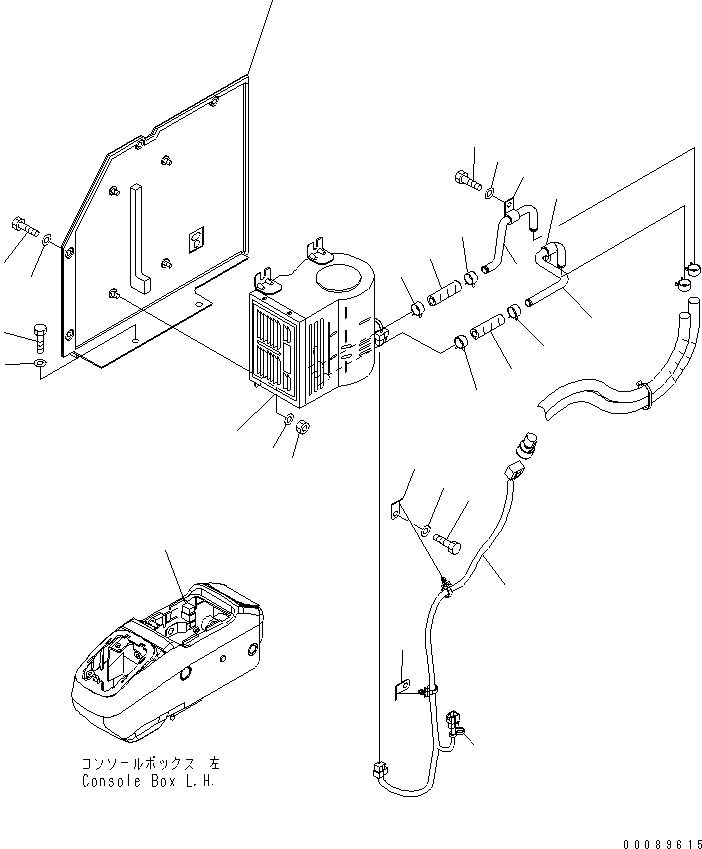 Excavators Komatsu / PC35MR-3 S/N 15001-16594 (For N.America, Cab spec.)(pc35mr6c) / OPERATOR