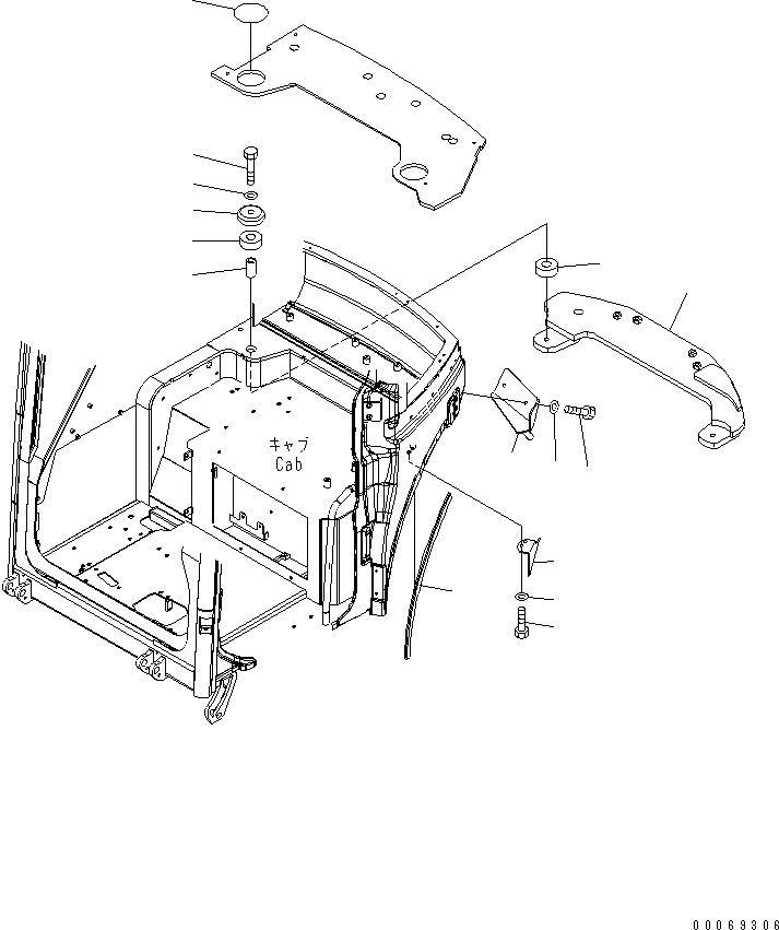 Excavators Komatsu / PC35MR-3 S/N 15001-16594 (For N.America, Cab spec.)(pc35mr6c) / OPERATOR