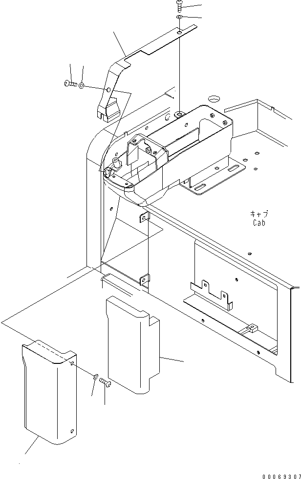 Excavators Komatsu / PC35MR-3 S/N 15001-16594 (For N.America, Cab spec.)(pc35mr6c) / OPERATOR