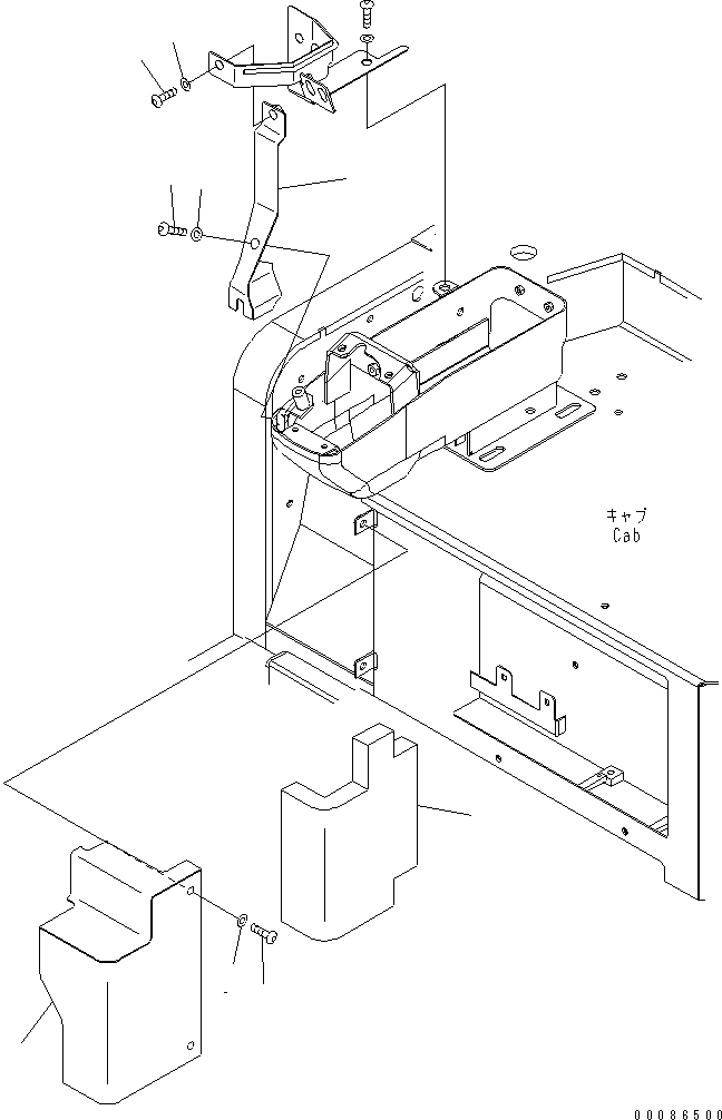 Excavators Komatsu / PC35MR-3 S/N 15001-16594 (For N.America, Cab spec.)(pc35mr6c) / OPERATOR