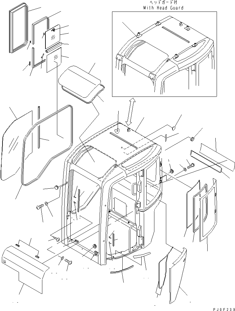 Excavators Komatsu / PC35R-8 S/N 35001-UP(pc35r-8r) / OPERATOR