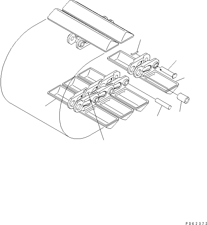 Excavators Komatsu / PC35R-8 S/N 35001-UP(pc35r-8r) / TRACK SHOE (FOR SWAMP)(330110 : R0500-01A4)