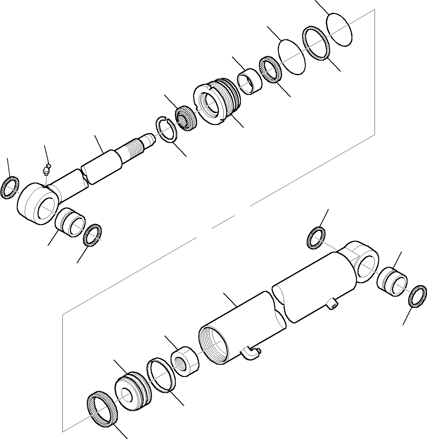 Komatsu parts book diagram for PC35R-8 S/N F20932-Up: ARM CYLINDER