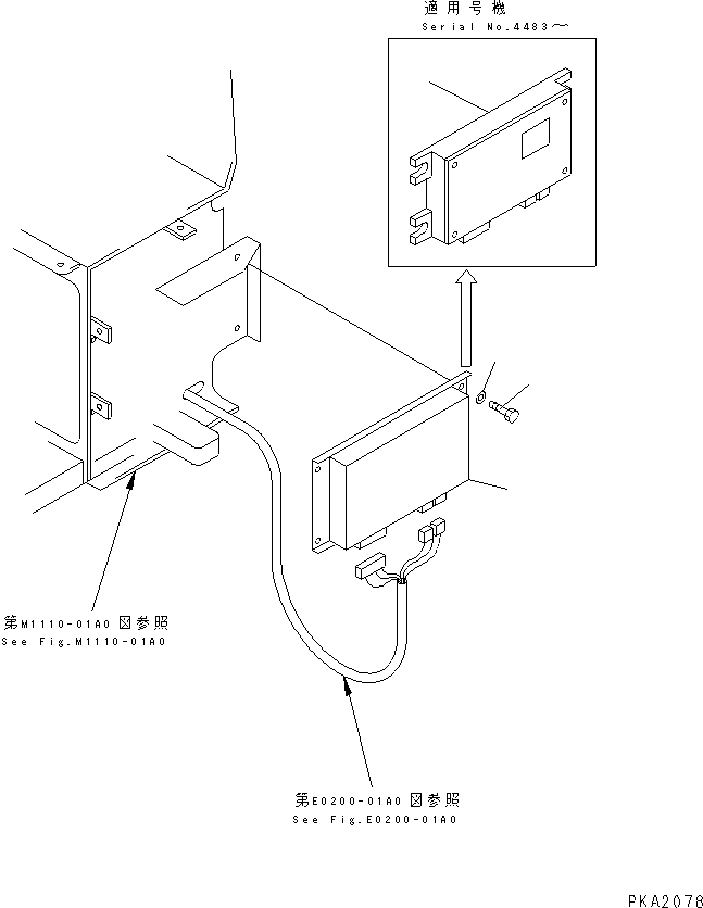 Excavators Komatsu / PC38UU-2 S/N 3001-UP(pc38uu-c) / ELECTRICAL (SAFETY EQUIPMENT)(120030 : E0200-02A0)