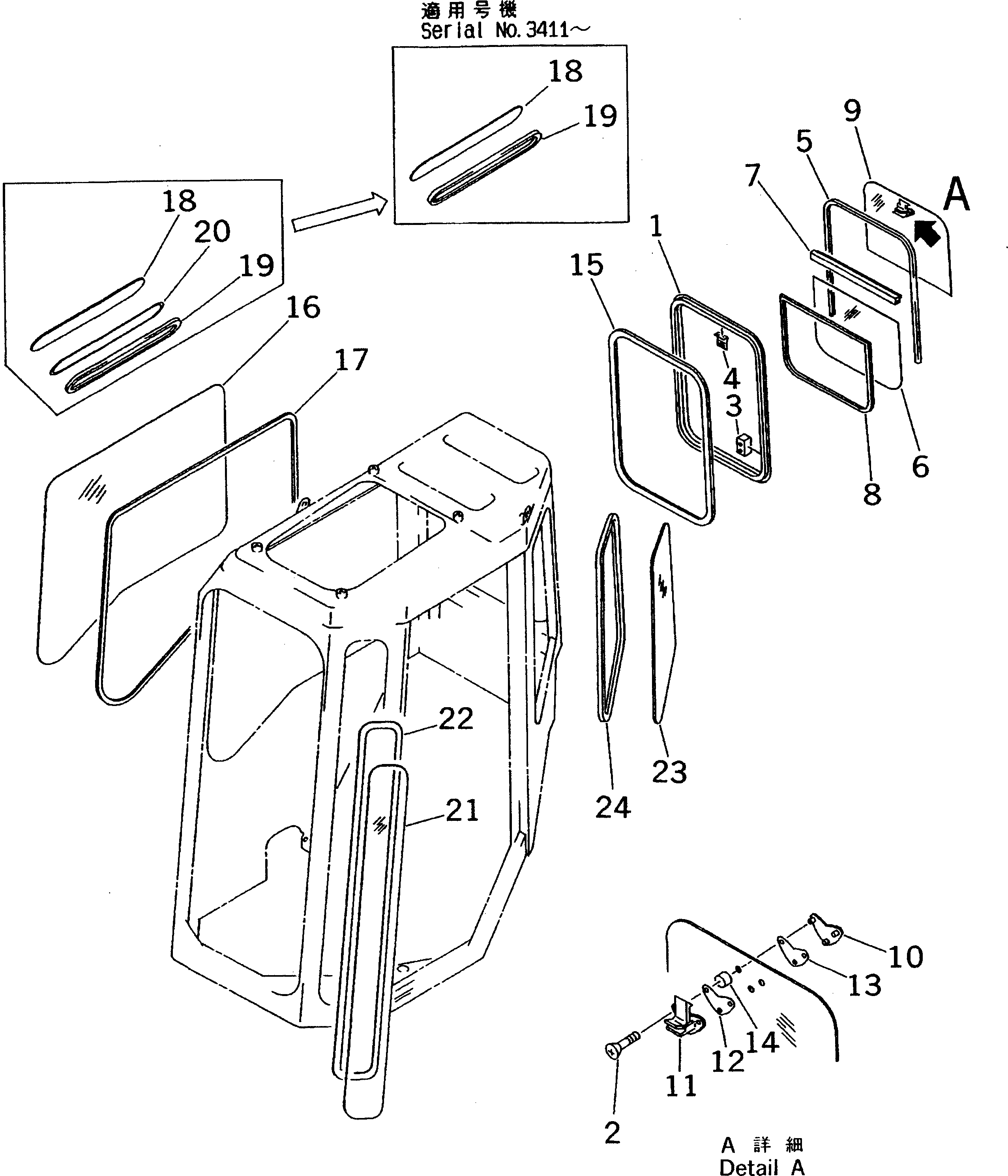 Excavators Komatsu / PC38UU-2 S/N 3001-UP(pc38uu-c) / OPERATOR