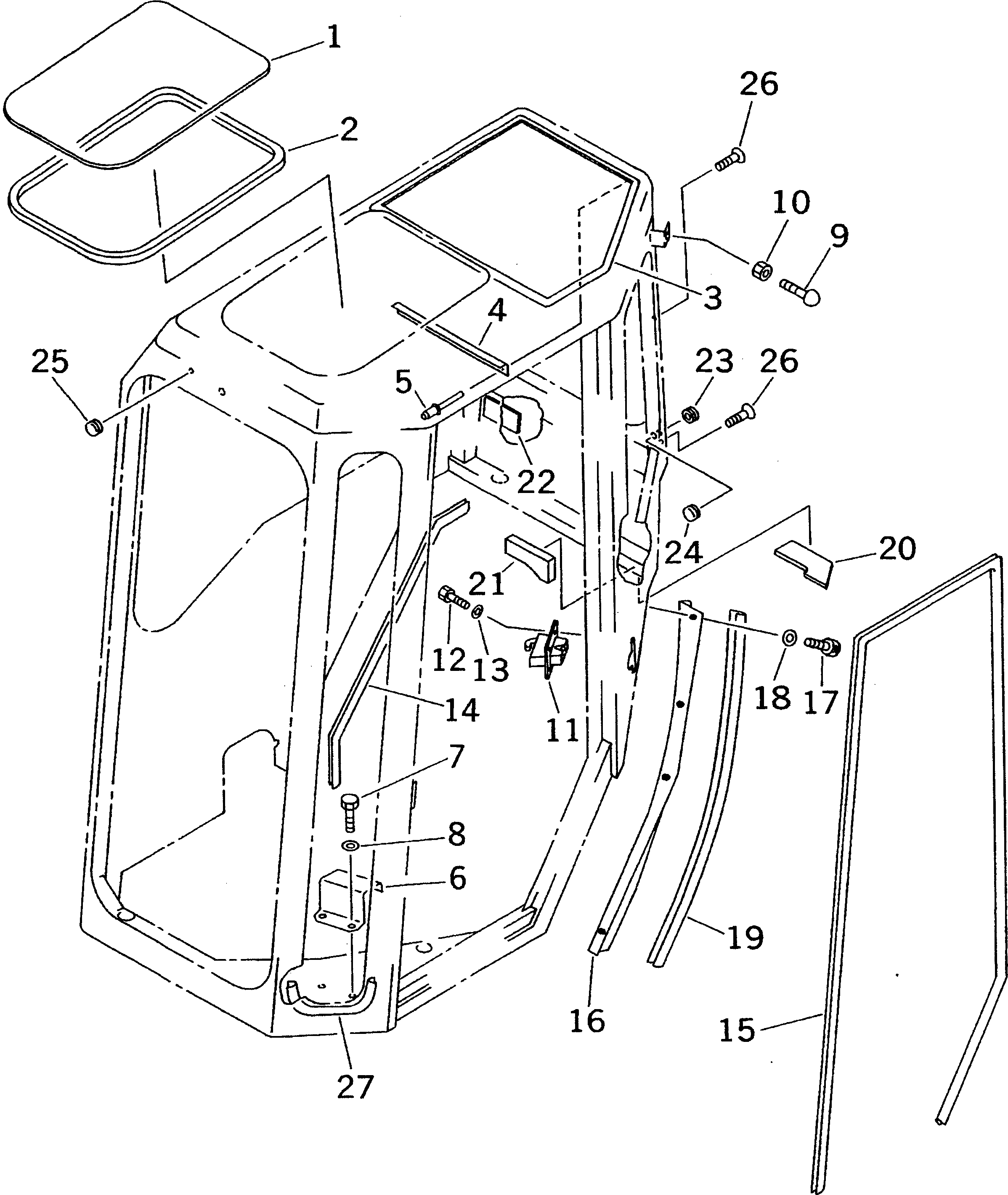 Excavators Komatsu / PC38UU-2 S/N 3001-UP(pc38uu-c) / OPERATOR