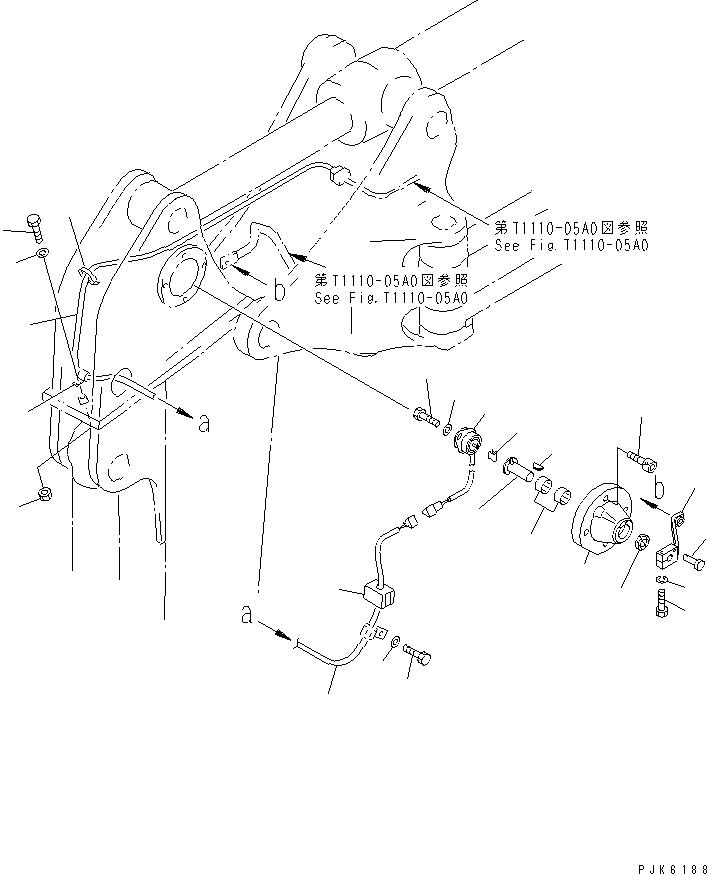 Excavators Komatsu / PC38UU-2 S/N 3001-UP(pc38uu-c) / ARM (SAFETY EQUIPMENT)(#3001-4482)(360190 : T1200-02A0)