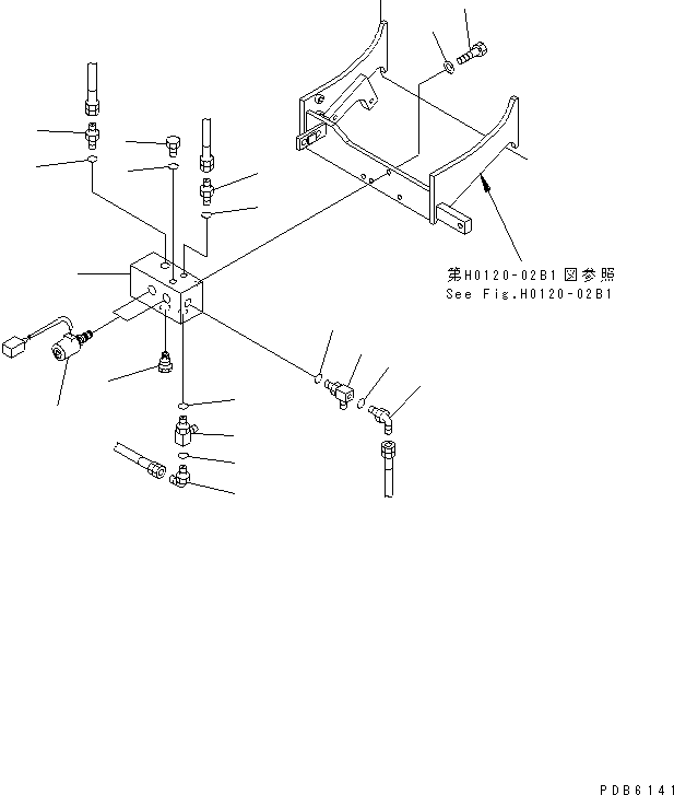 Excavators Komatsu / PC400-6C S/N 30001-UP (-50cent. Spec.)(pc400-2c) / SOLENOID VALVE(#30249-31999)(150460 : H1831-01A3)