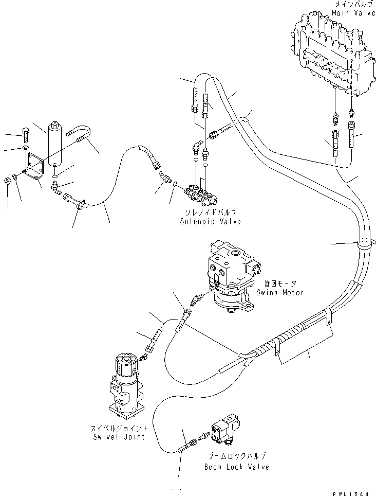 Excavators Komatsu / PC400-6C S/N 30001-UP (-50cent. Spec.)(pc400-2c) / SOLENOID VALVE (ACCUMULATOR)(#32250-)(150500 : H1831-02A3B)