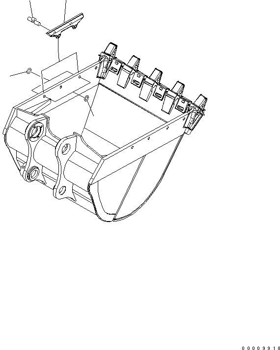Komatsu parts book diagram for PC400-7-M1 S/N 50001-UP: SIDE SHROUD (HEAVY DUTY)
