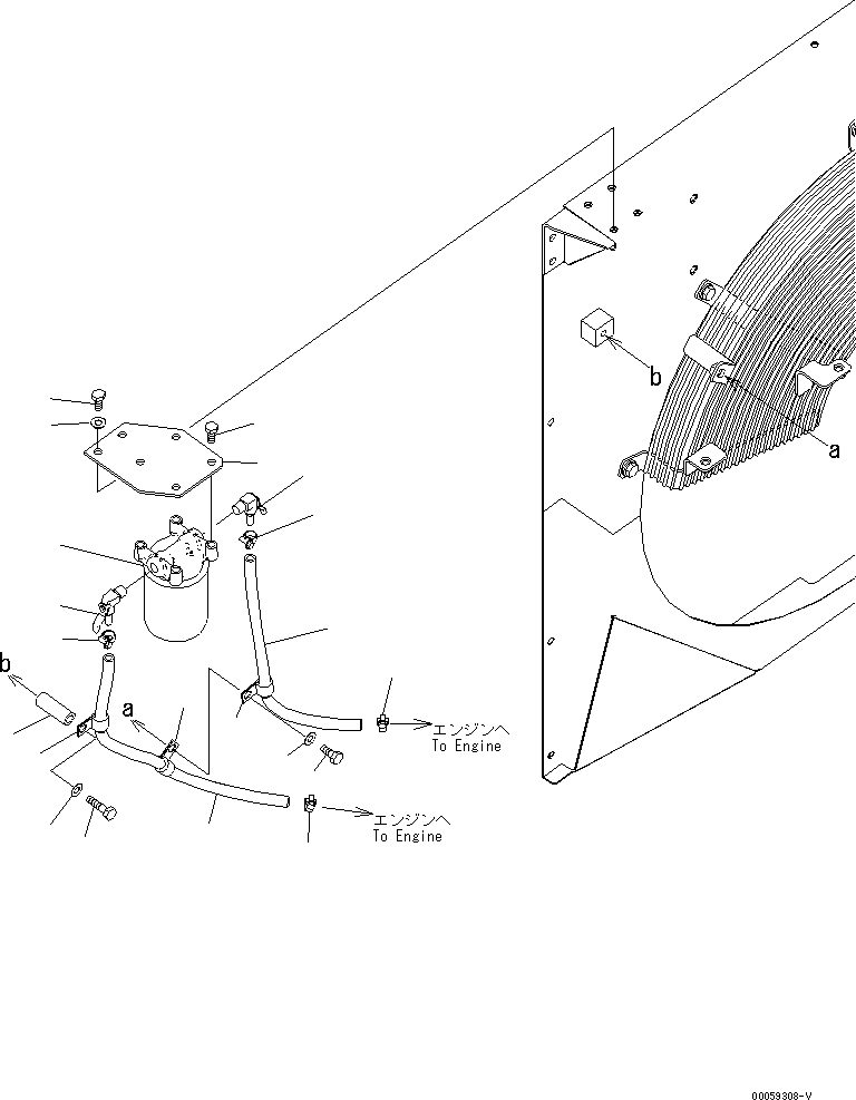 Komatsu parts book diagram for PC400-7E0 S/N 60001-UP (ecot3): CORROSION RESISTER