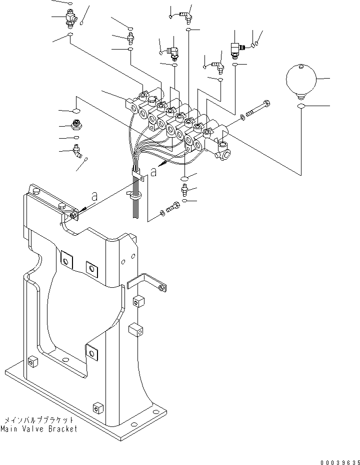 Komatsu parts book diagram for PC400-7E0 S/N 60001-UP (ecot3): SOLENOID VALVE (VALVE)