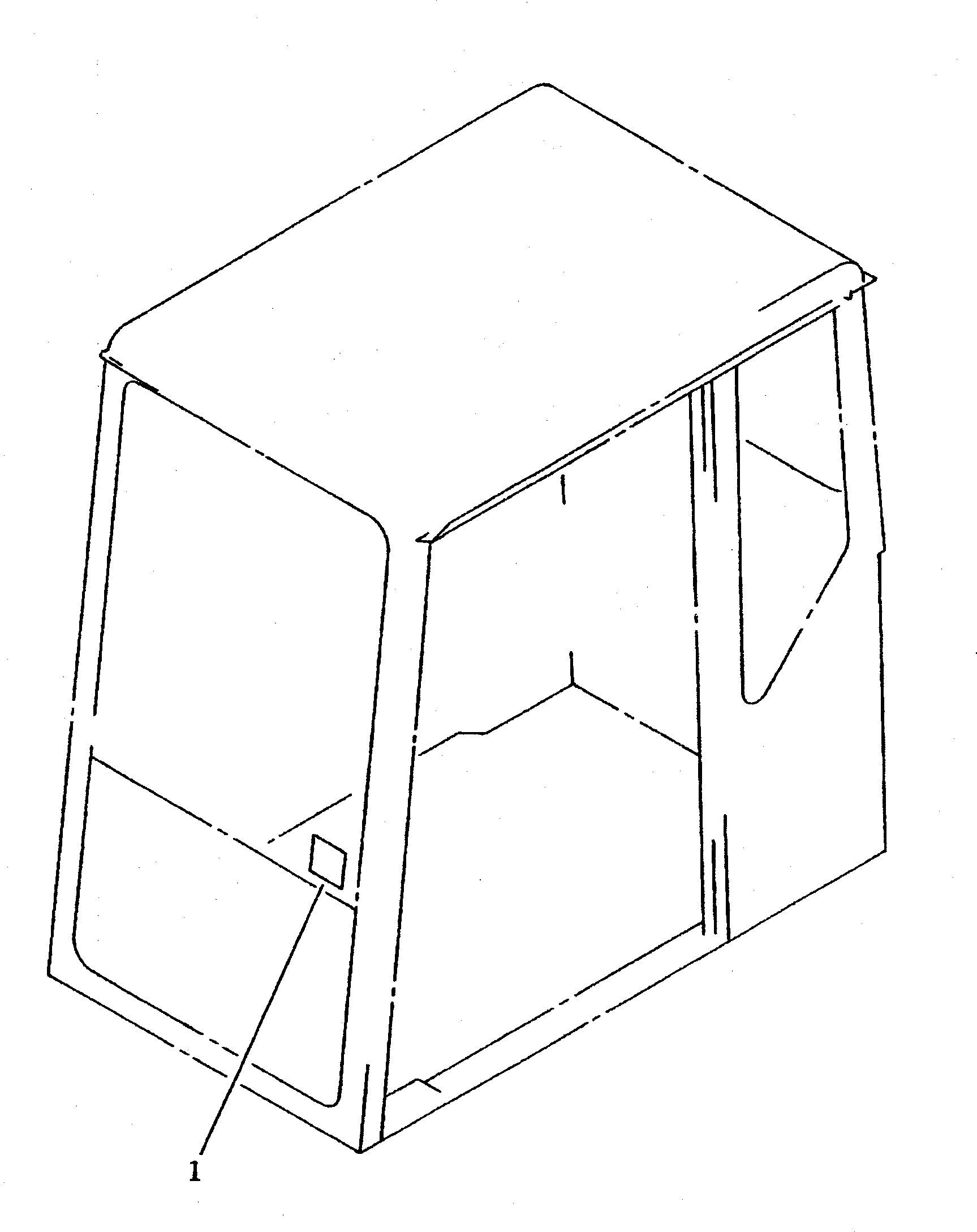 Komatsu parts book diagram for PC400LC S/N 20001-UP (Mighty Spec.): MARKS AND PLATES (OPERATOR'S CAB SIDE) (TBG SPEC.)(#20001-21534)