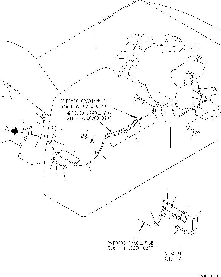 Komatsu parts book diagram for PC400LC-6 S/N 30001-UP: WIRING (STARTING HARNESS)(#30001-31999)