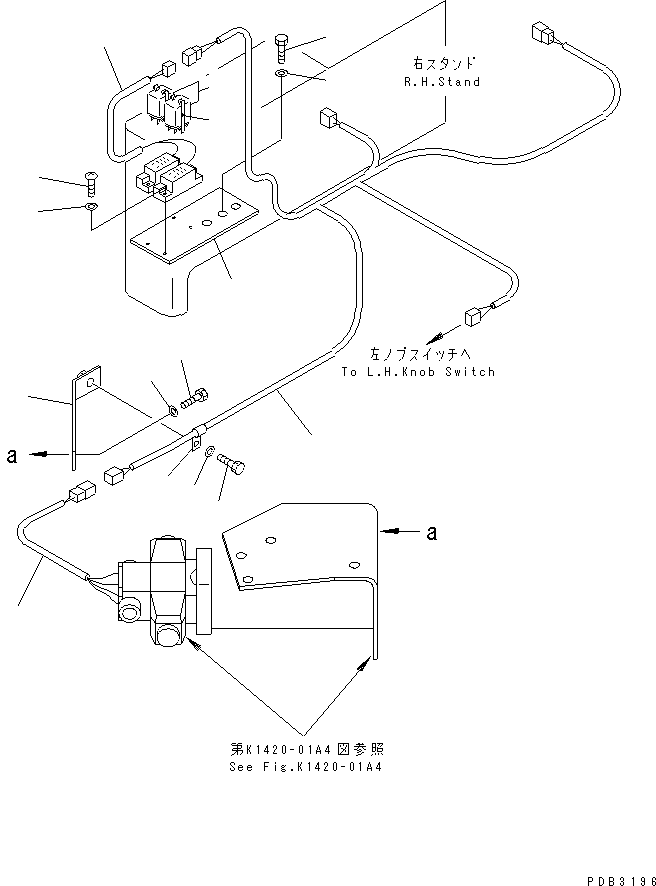 Komatsu parts book diagram for PC400LC-6 S/N 30001-UP: FLOOR FRAME (SOLENOID VALVE) (LOADER)(#30163-)