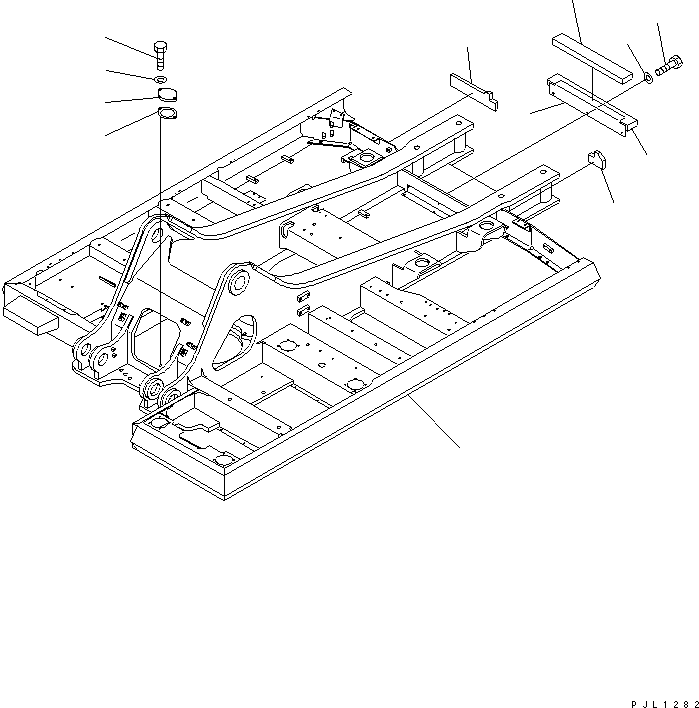Komatsu parts book diagram for PC400LC-6 S/N 30001-UP: REVOLVING FRAME (FOR AUTO GREASING)(#32250-)