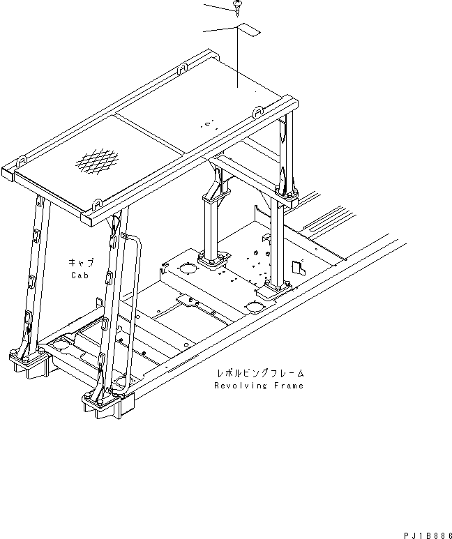 Komatsu parts book diagram for PC400LC-6 S/N 30001-UP: PLATE (FOR F.O.G.)(#32420-)