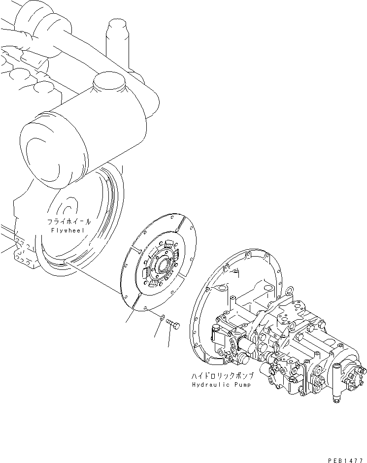 Komatsu parts book diagram for PC400LC-6 S/N 30001-UP (SAA6D125E-2 (Emission) Eng. Installed): DUMPER(#30001-32504)