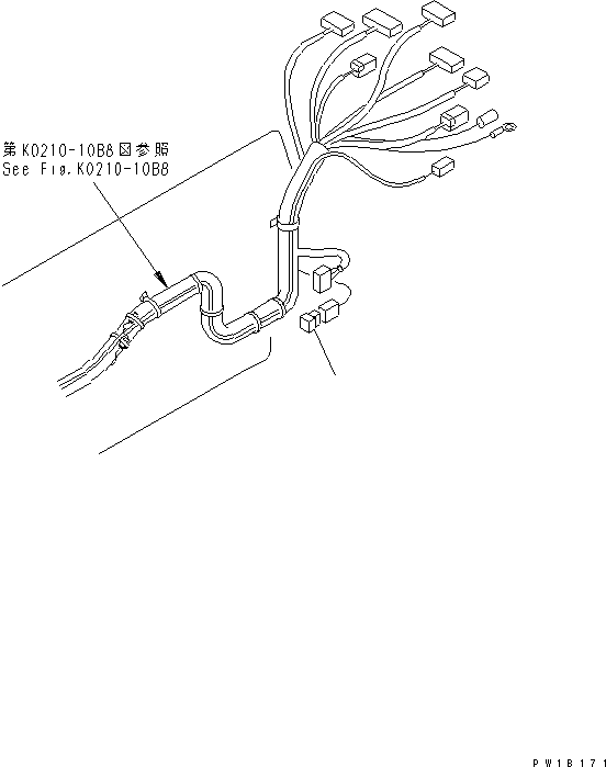 Komatsu parts book diagram for PC400LC-6 S/N 30001-UP (SAA6D125E-2 (Emission) Eng. Installed): SWITCH (MODEL SELECTION CONNECTOR)(#32488-)