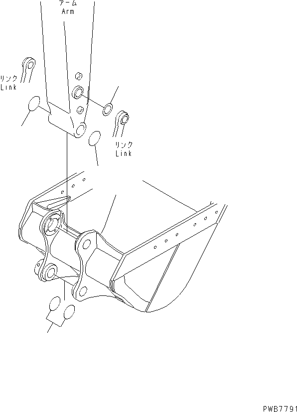 Komatsu parts book diagram for PC400LC-6 S/N 30001-UP (SAA6D125E-2 (Emission) Eng. Installed): SPACER(#32001-)
